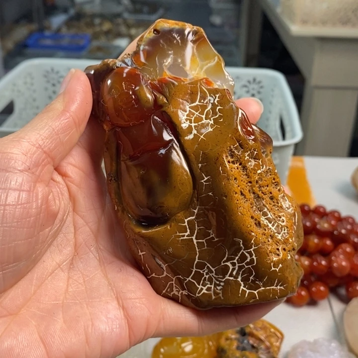 玛瑙/玉髓吊坠(不含链)未镶嵌