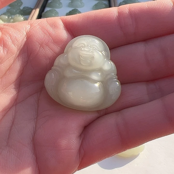 和田玉（糖玉）颈饰未镶嵌