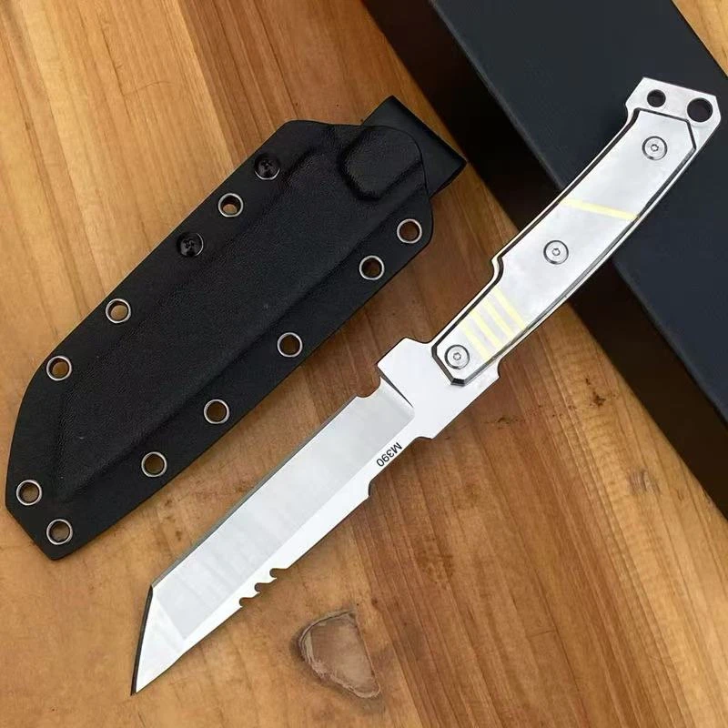 重装机甲-M390钢户外多功能刀野外露营野营小巧随身携带便携式