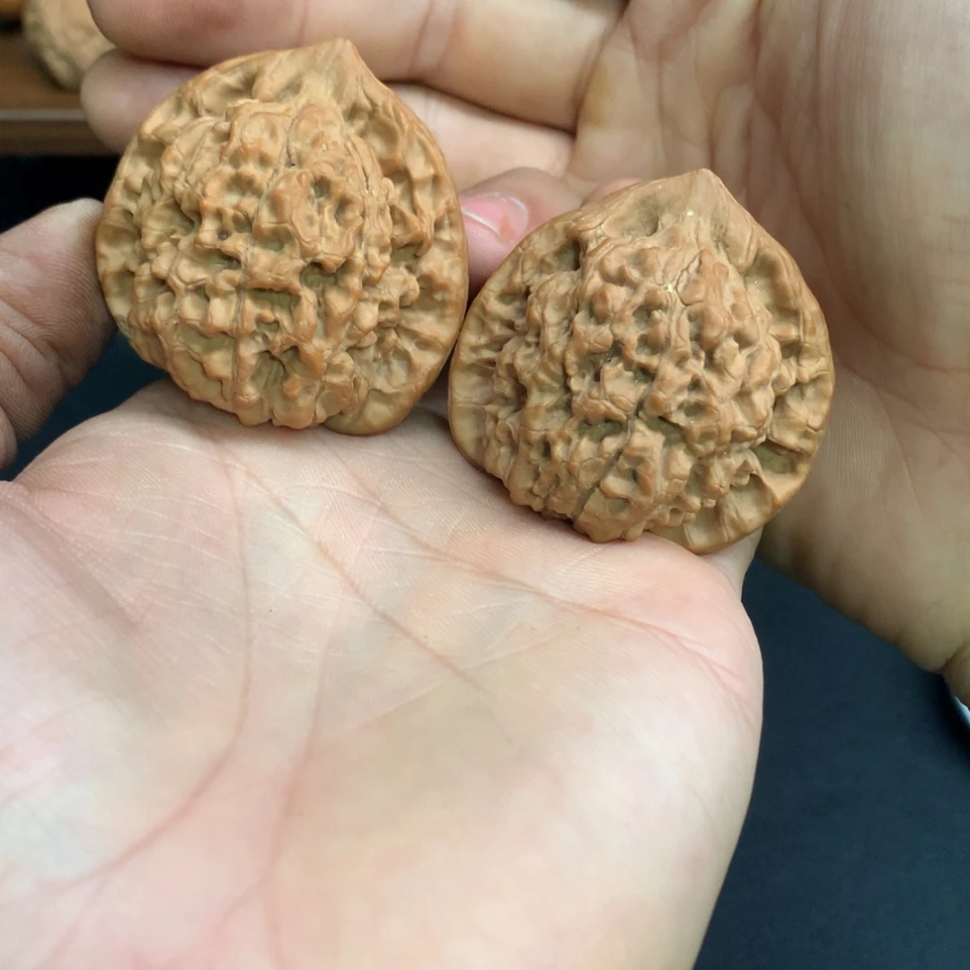 把件文玩核桃46官帽