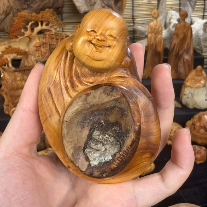 柏木（崖柏）手把件