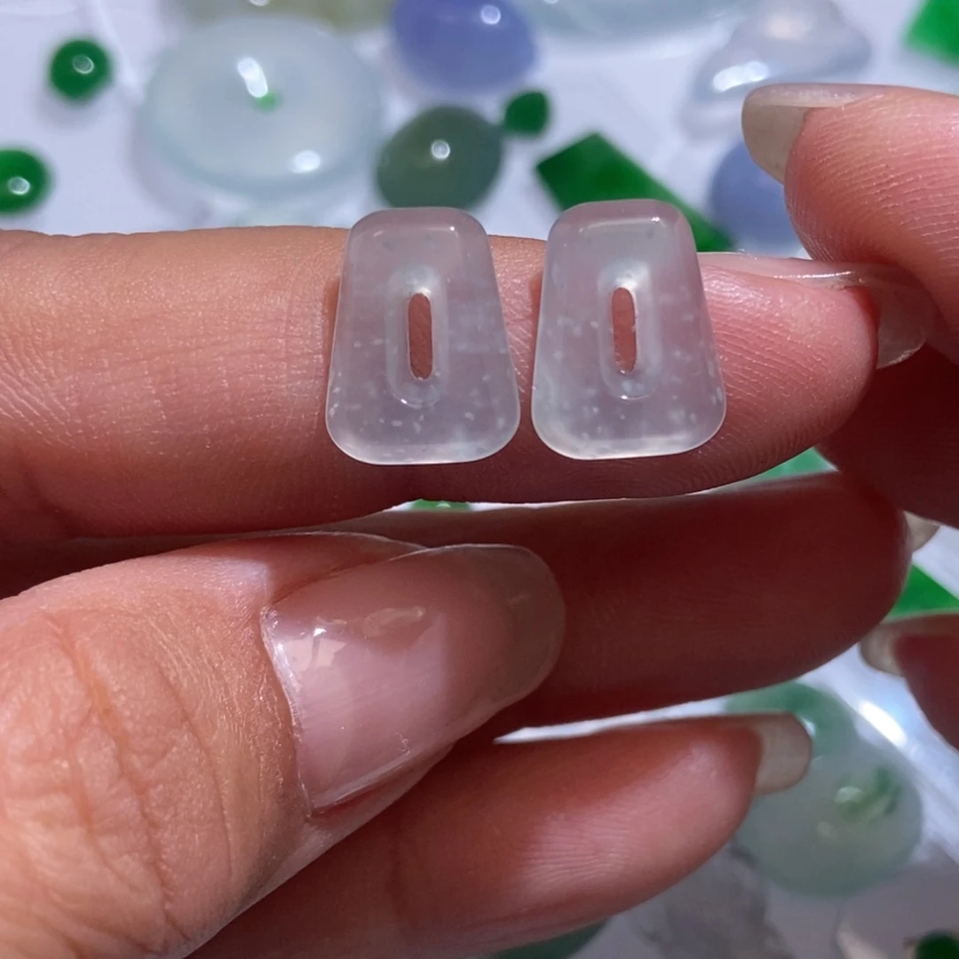 未镶嵌定制翡翠翡翠12.7/9.7/2.7