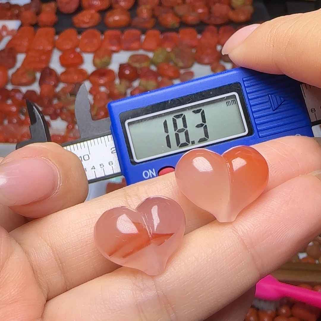 南红玛瑙未镶嵌吊坠(不含链)