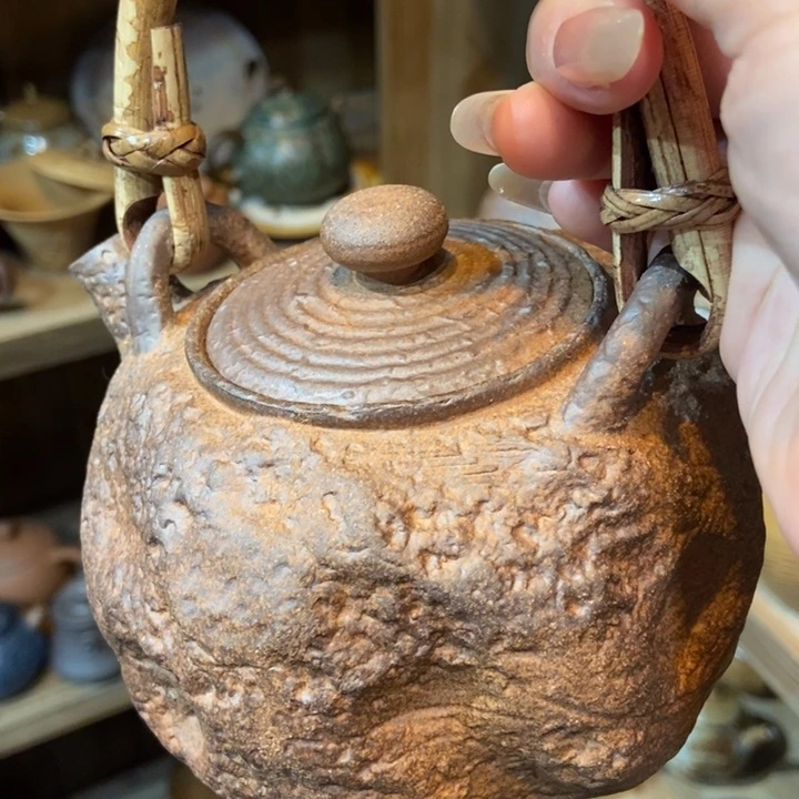 柴烧老岩泥高端茶器