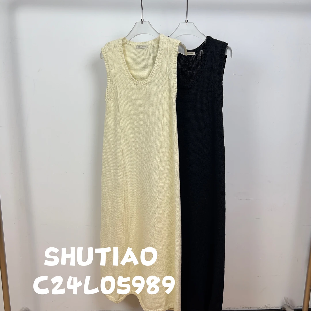 【SHUTIAO】2024秋冬：新款小众设计款连衣裙C24L05989