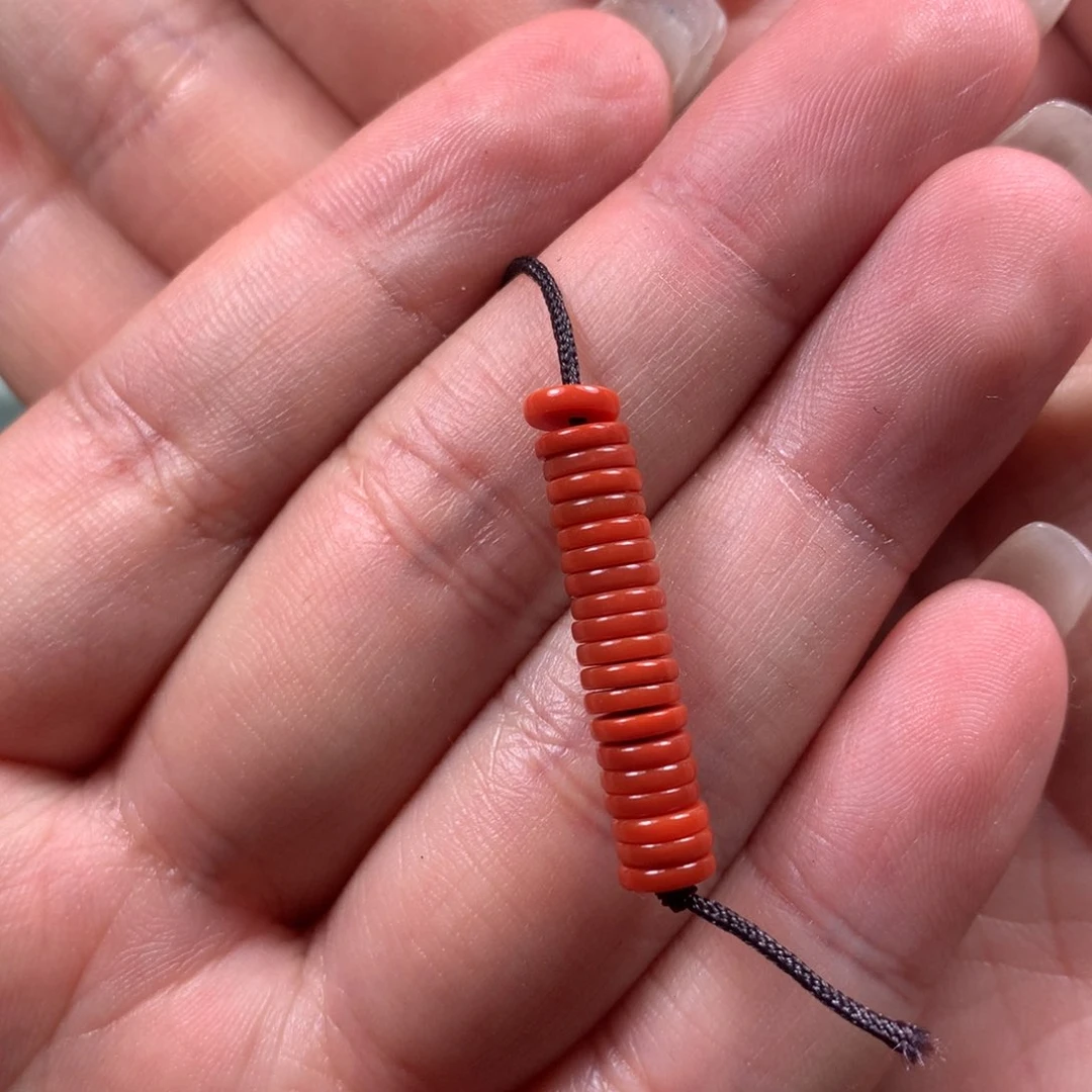 未镶嵌隔片南红玛瑙延*