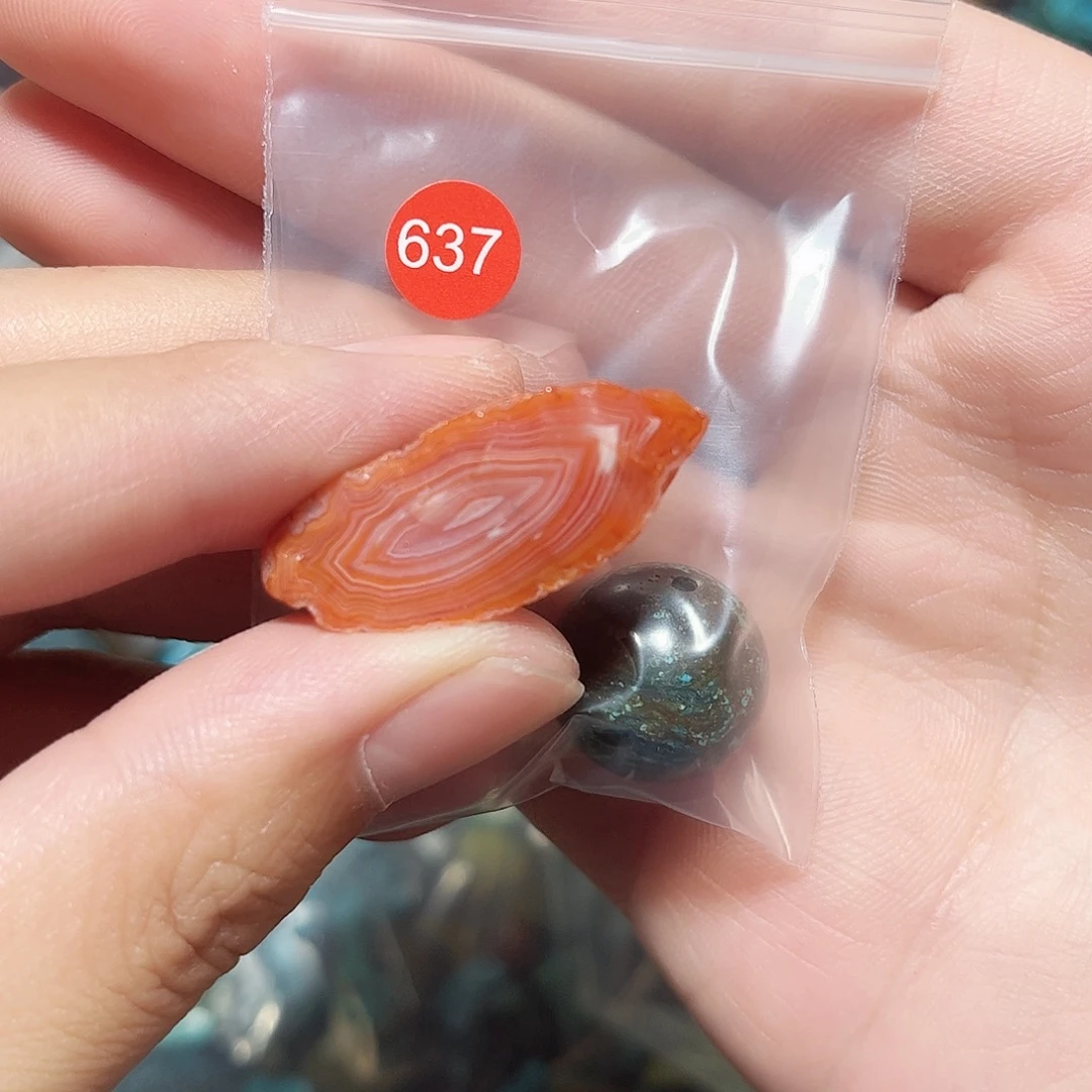 J***b未镶嵌桶珠圆珠随形手串！！玛瑙/玉髓