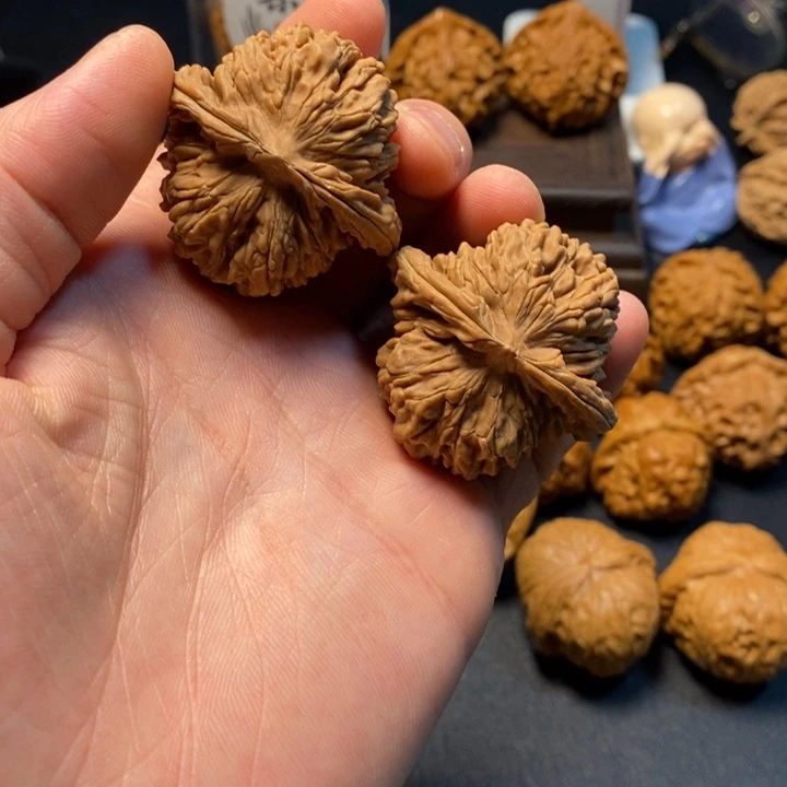 文玩核桃把件4号四座楼43尺全品