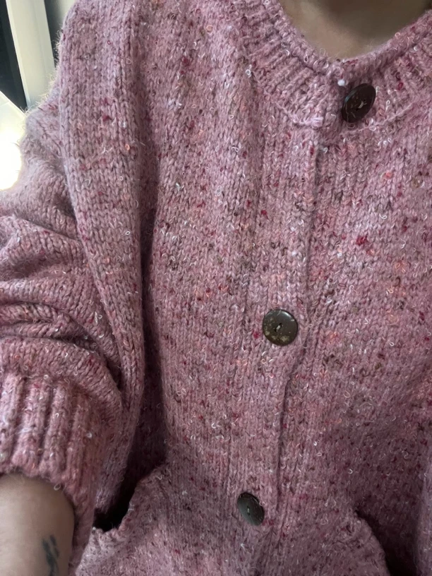 【树莓毛衣】超软爱心扣高弹韩货毛衣