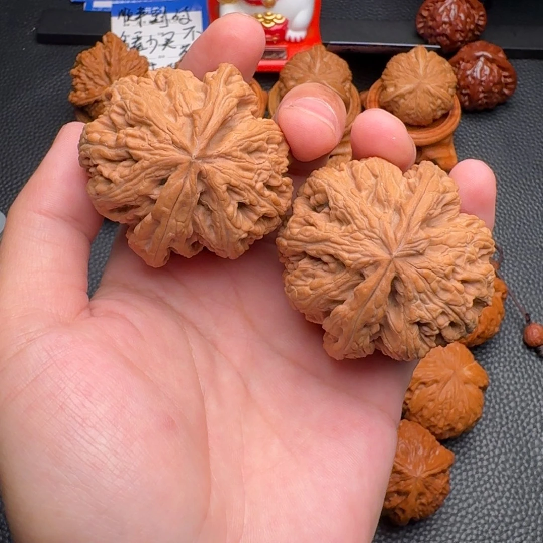 桃核把件F大粗金全品