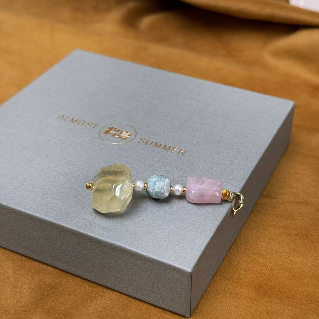 合金吊坠 【柠檬粉水天河】将夏