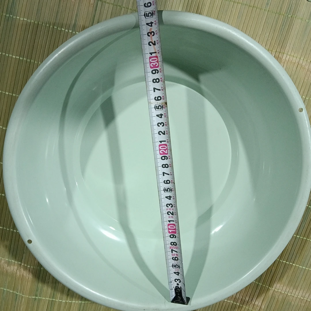 绿色塑料脸盆口径35厘米