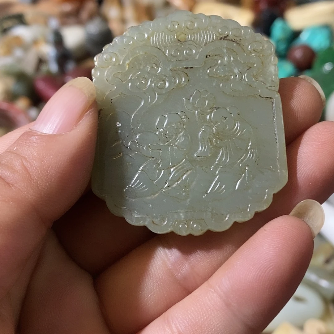 和田玉（糖玉）未镶嵌挂件