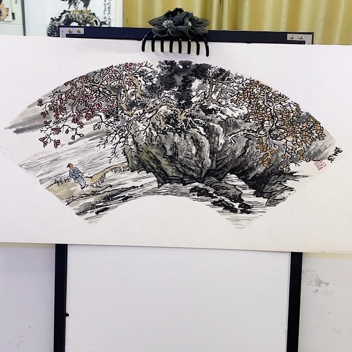国画张圣敏先生纯手绘作品
