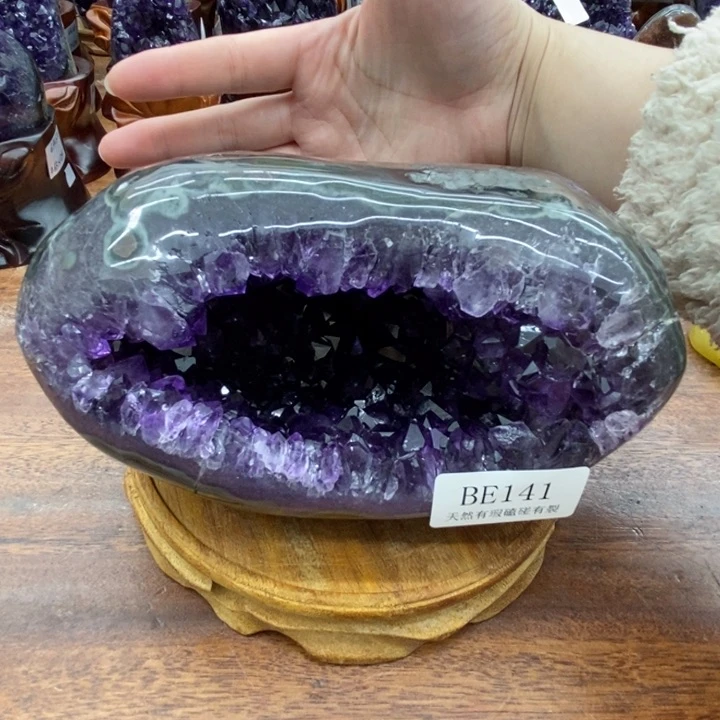 紫晶大型摆件（非配饰）未镶嵌