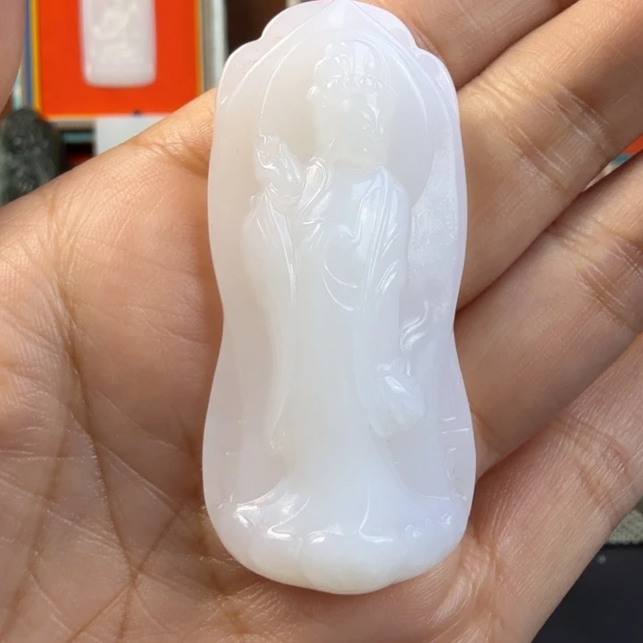 小***淘和田玉未镶嵌颈饰