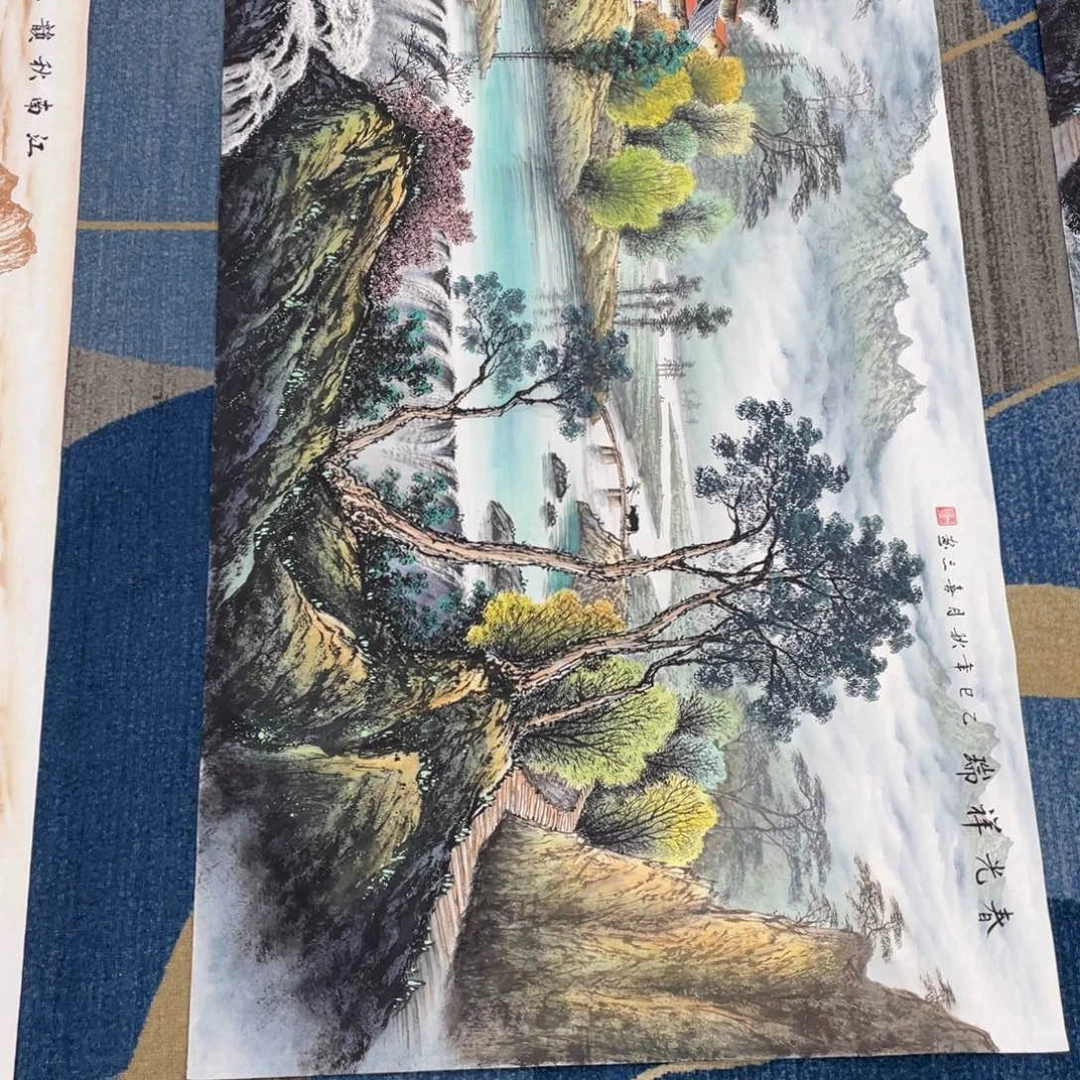 国画男*汉绘画作品黄喜三画芯