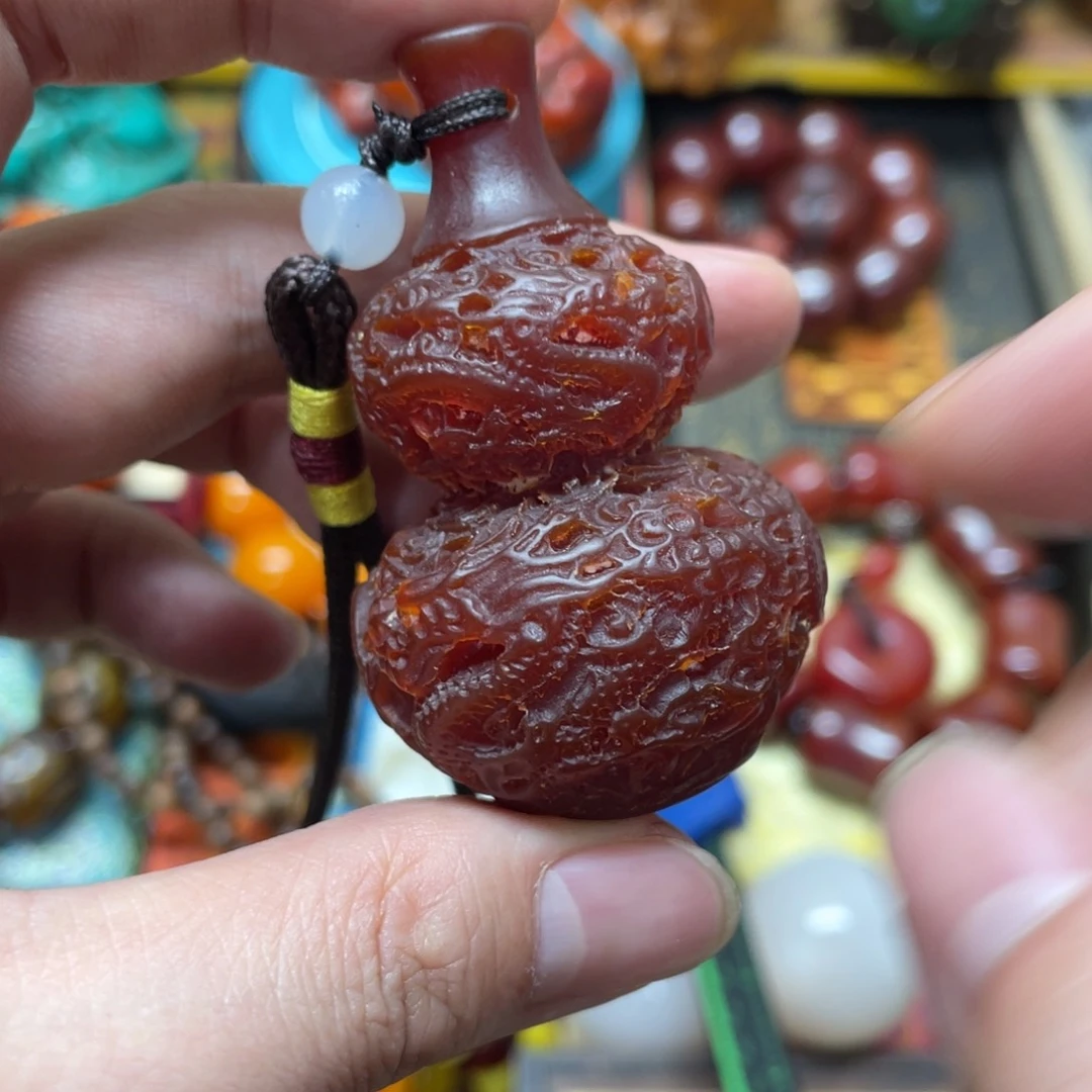 滴血莲花菩提吊坠