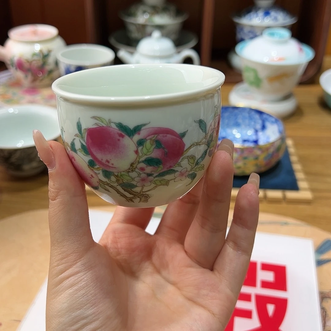 微瑕微瑕景德镇陶瓷缸杯