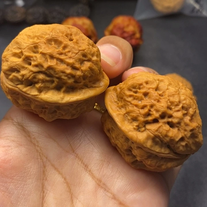 把件文玩核桃39尺金蟾王
