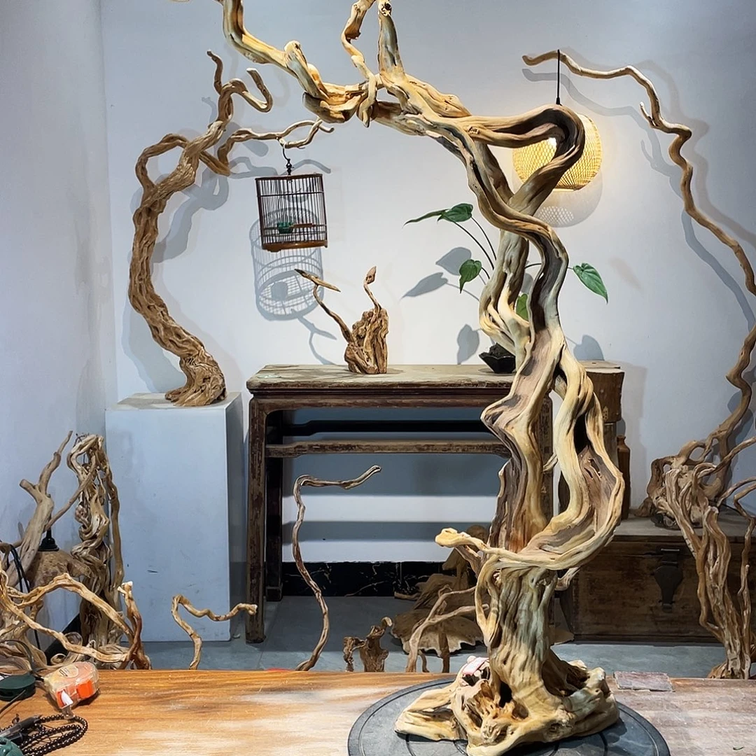 熊***大天然根雕陶制艺术品