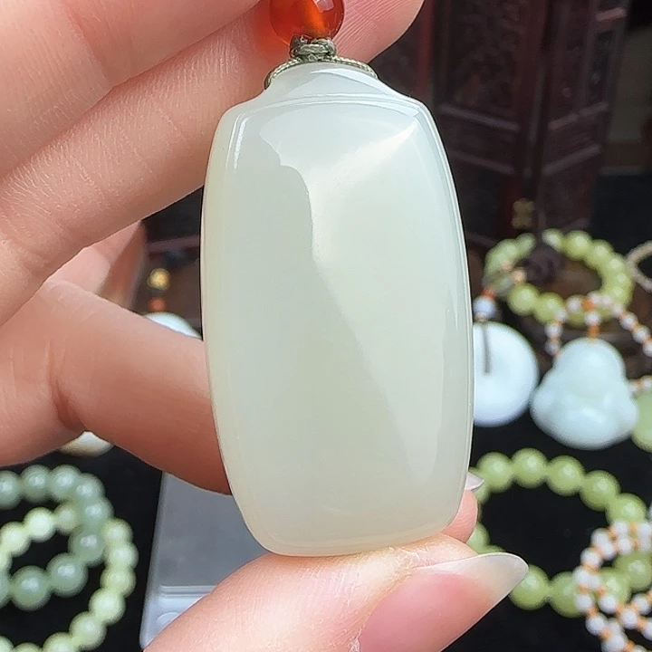 和田玉挂件未镶嵌定制发货