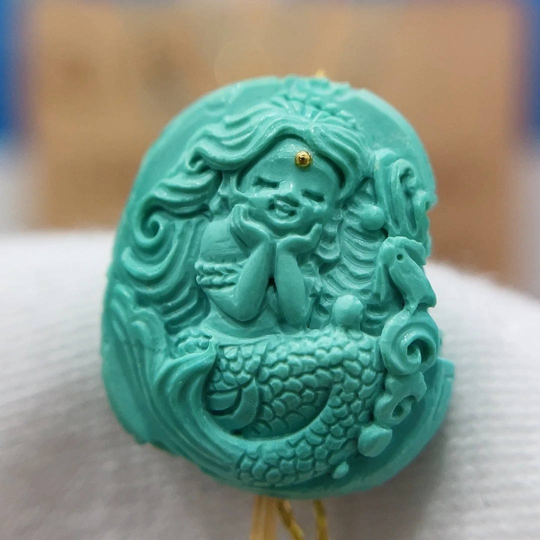 绿松石未镶嵌珠宝奇石