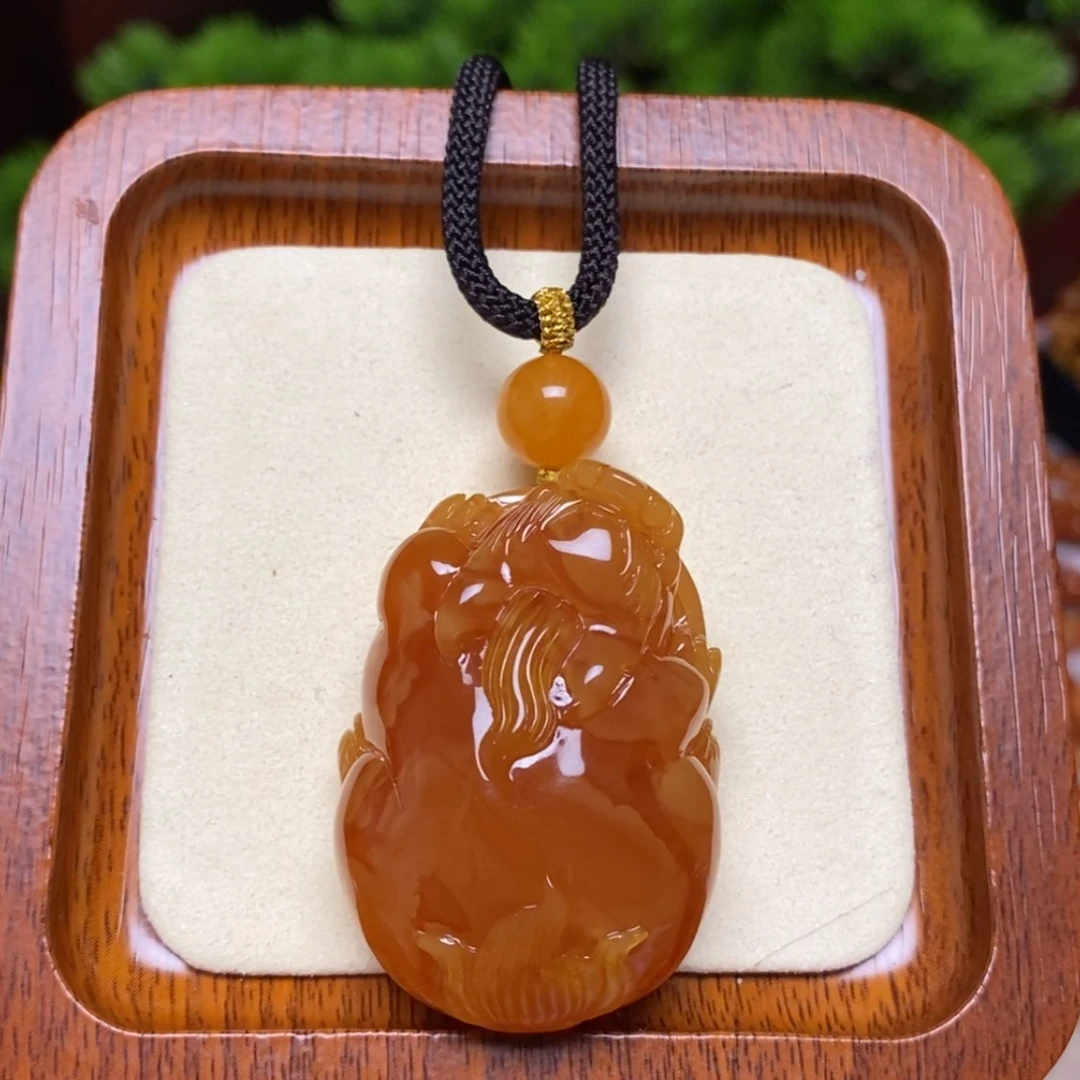 【闪购商品】蜜蜡颈饰未镶嵌项链
