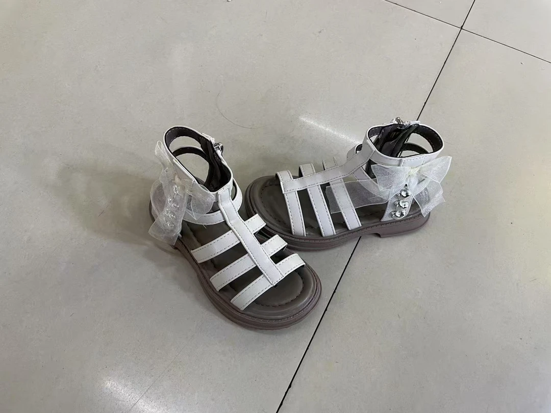 夏季 23077儿童休闲舒适百搭时尚罗马凉鞋