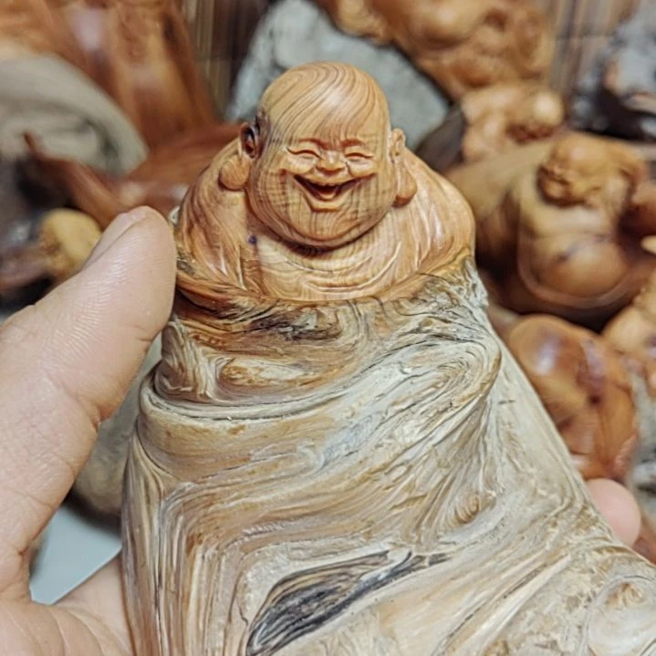 优***爹太行崖柏工艺小件