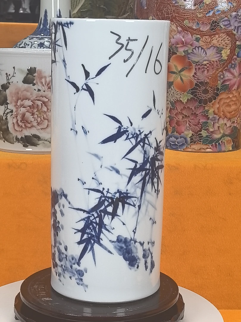 景德镇陶瓷青花箭筒