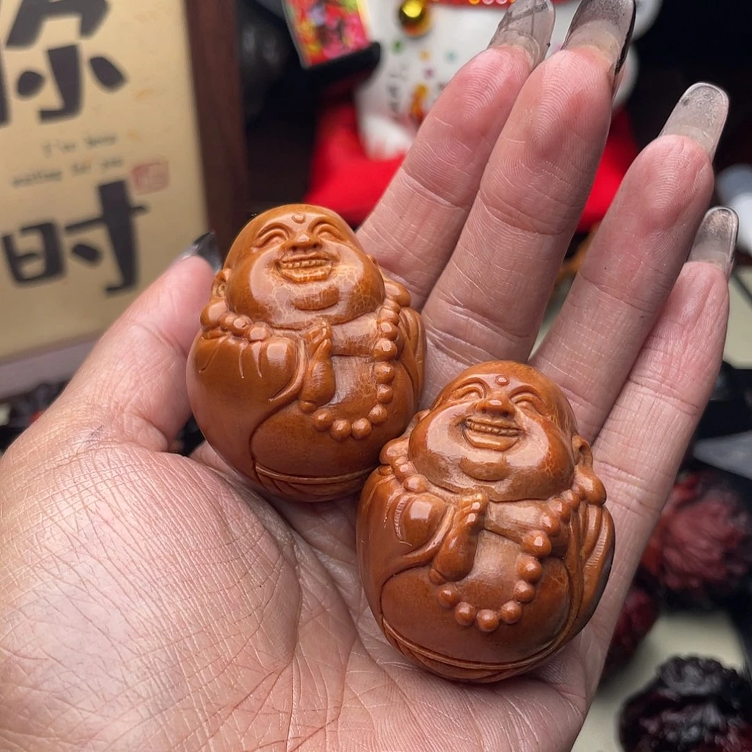 文玩核桃吊坠弥勒