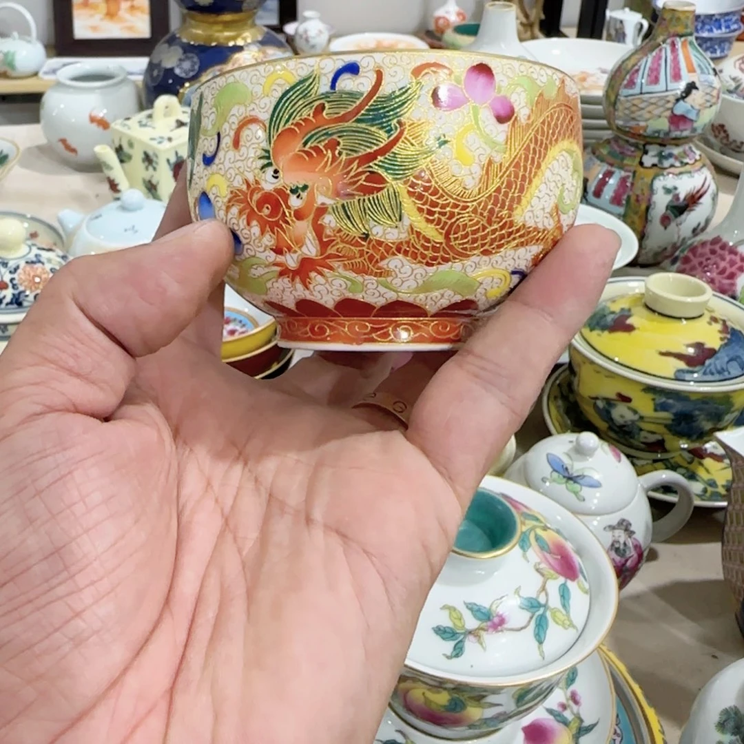 其他手绘瓷器上，手绘瓷器