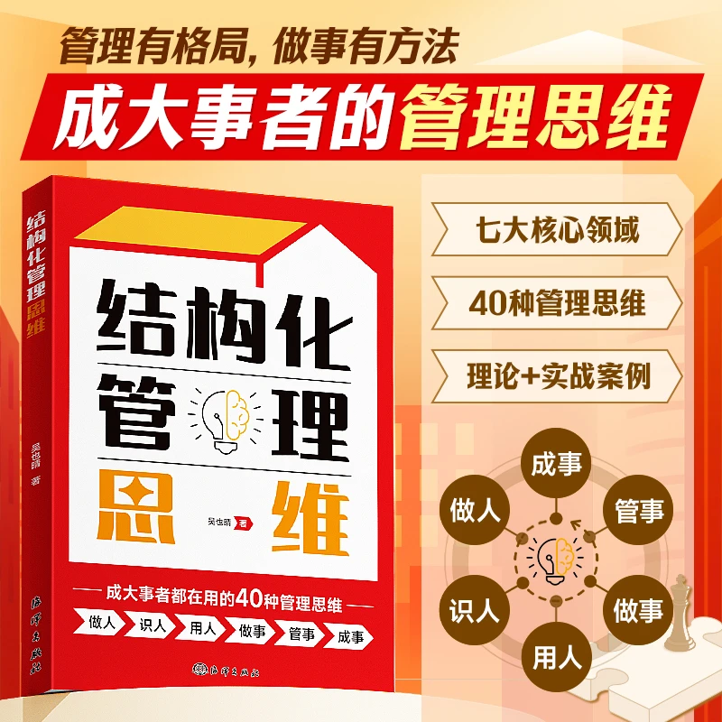 【结构化管理思维】管理者领导能力自我提升思维方法实用论体系阅读