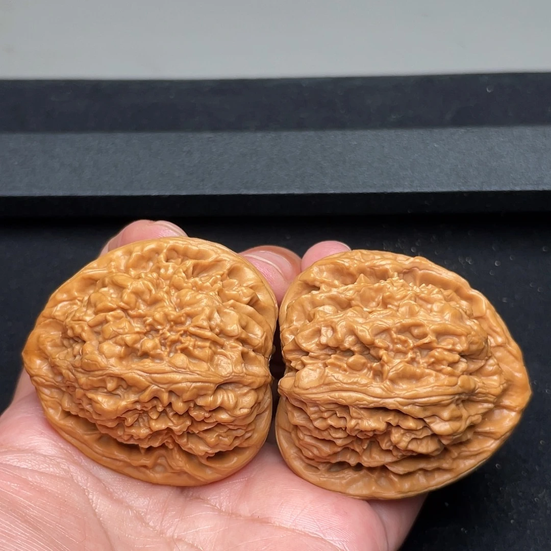 把件猴头核桃48×49精修打底核樽XM1068
