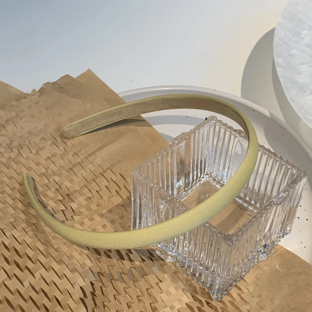 FF008｜发箍｜ 浅黄色细1cm｜淘贩