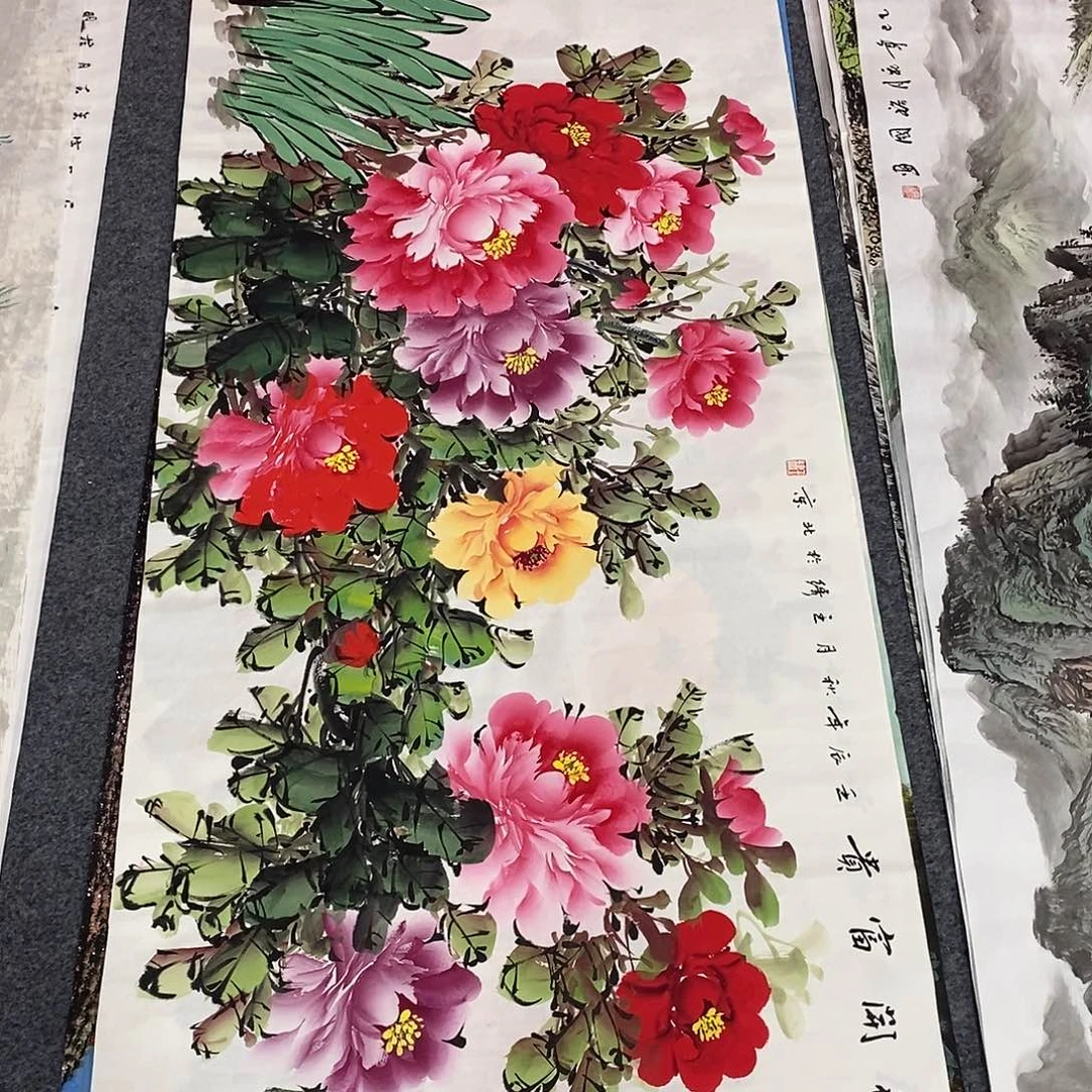 国画画画真的画画画画