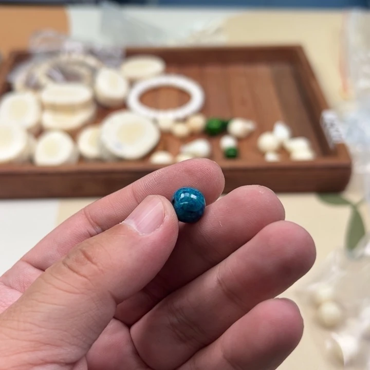 吊坠白玉菩提悲****?蓝色2963