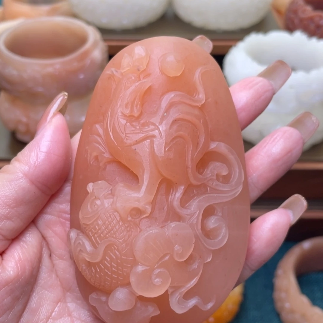 【闪购商品】未镶嵌手把件石英质玉
