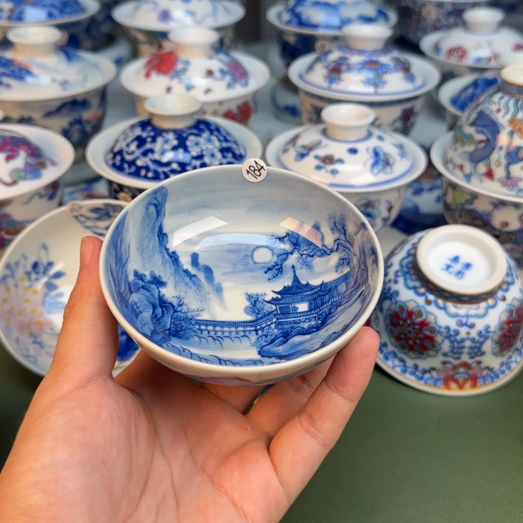 彦祖纯手工手绘茶具184
