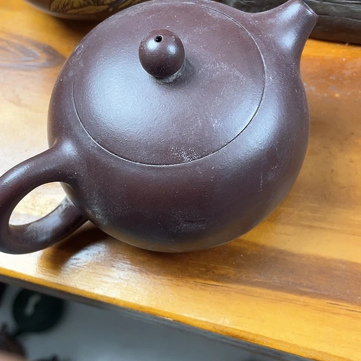 紫砂茶壶处理一把