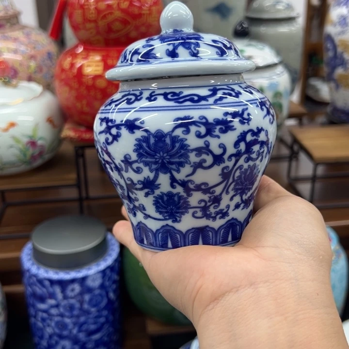 瓷片茶叶罐茶叶罐