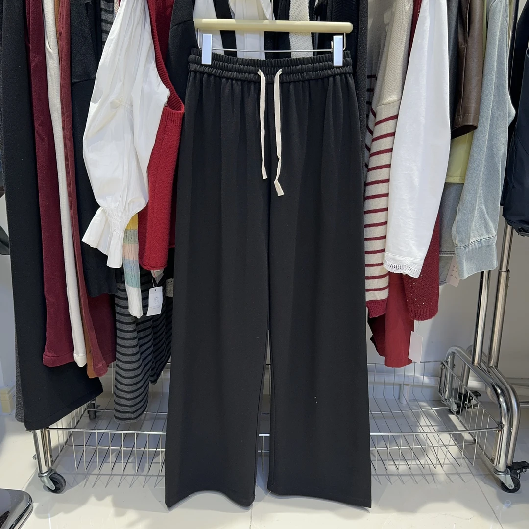 （沈阳五爱女装）8010薄款显瘦拖地裤