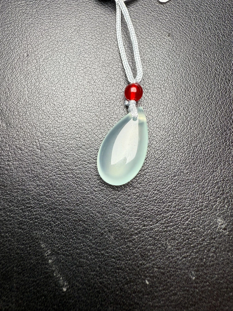 韩叁珠宝店-新人福利-玛瑙蓝水滴ys259