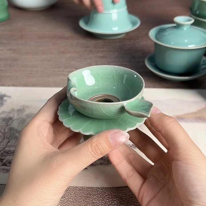 小米茶器龙泉青瓷
