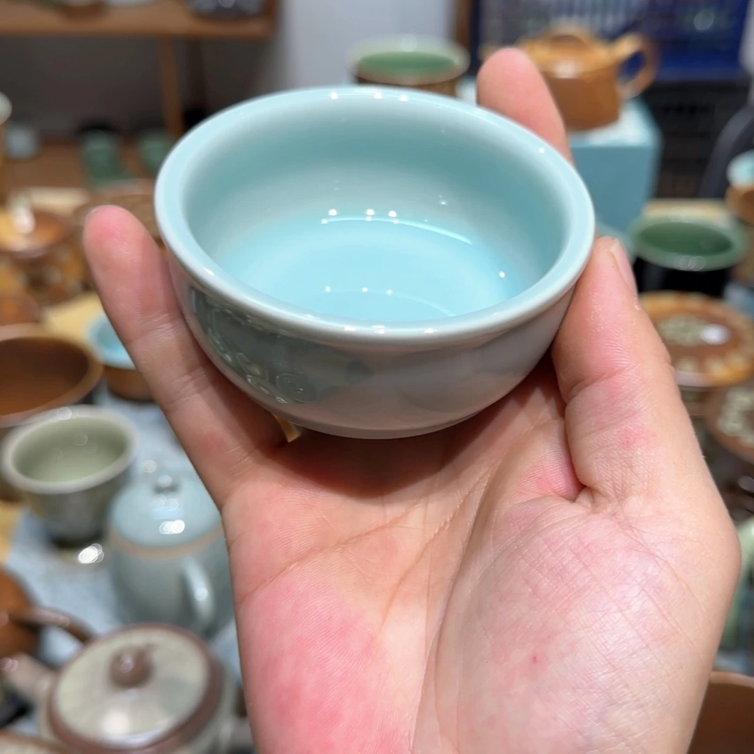 小金茶具青瓷茶器