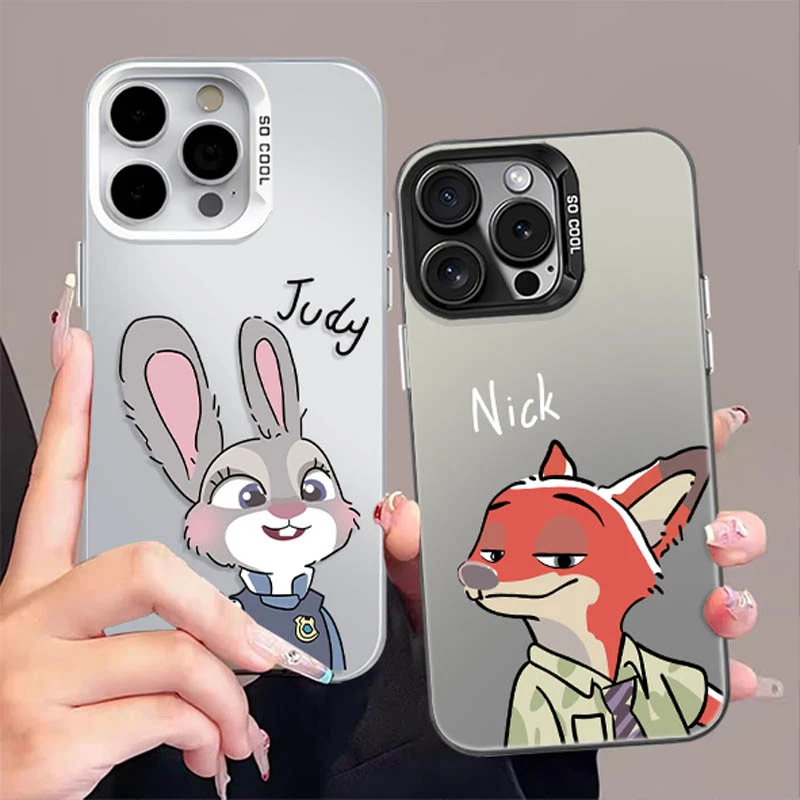 朱迪和尼克适用荣耀300200PRO情侣手机壳X60504030彩银MAGIC7654