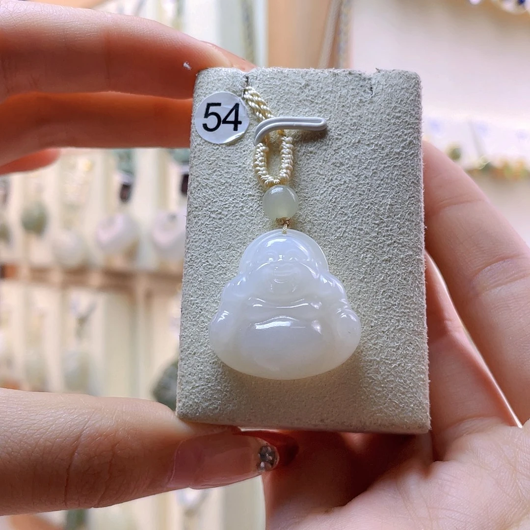 和田玉吊坠(赠链)未镶嵌小****?