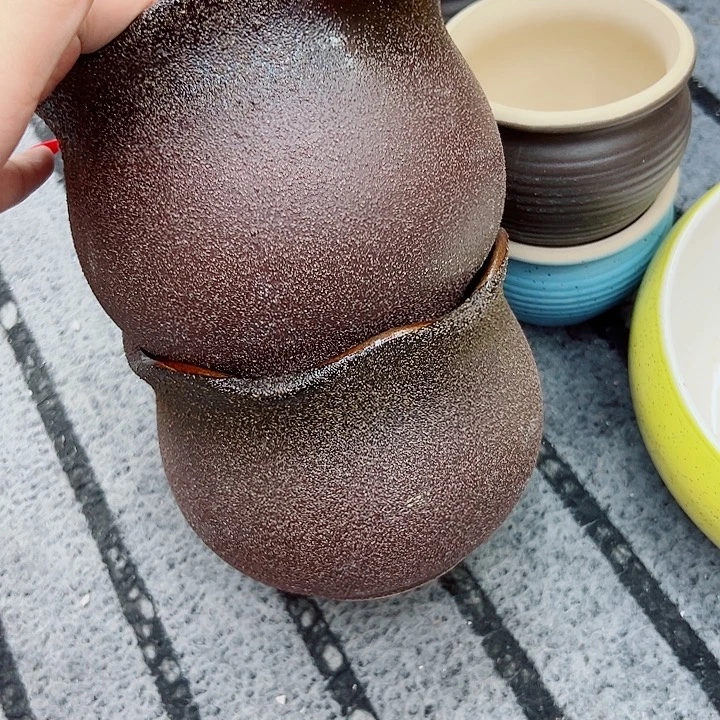 有孔，满10元包邮多肉陶瓷花盆