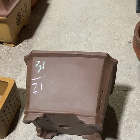 紫砂花盆手工制作